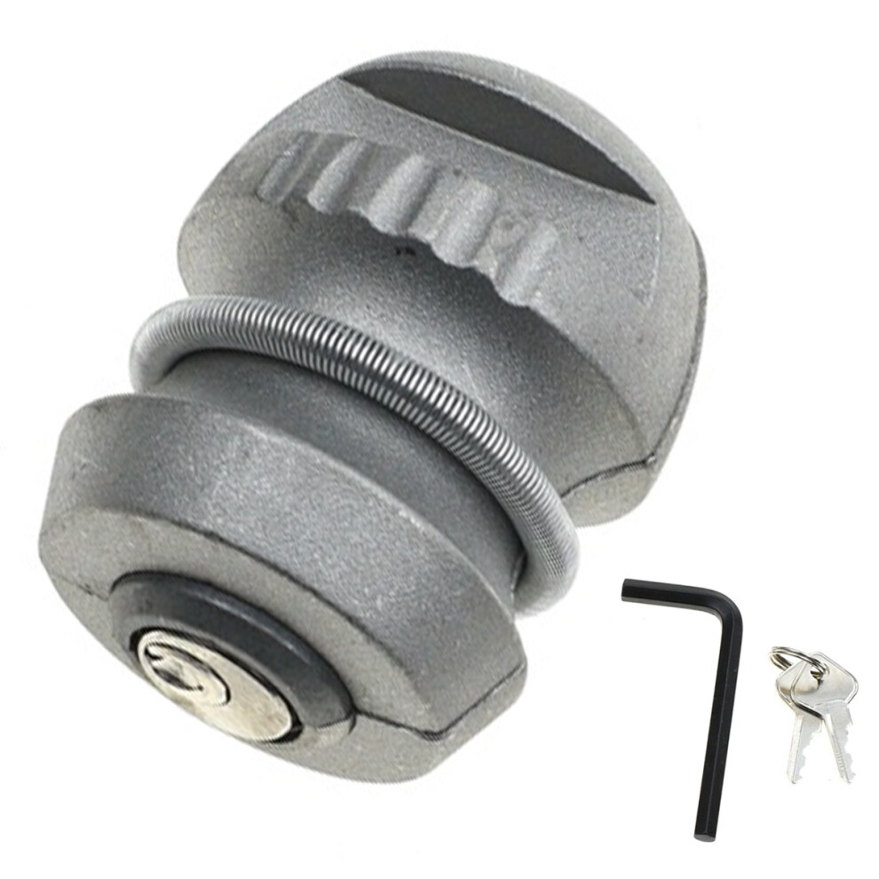 Highly Efficient Trailer Coupling Lock, Anti Theft Device Secures Trailer, Universal Hitch Lock, Zinc Alloy Material Resists Corrosion 9358999453347