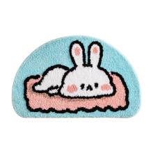 Cartoon Floor Mat Soft Absorbent Rug-Sleep on your stomac