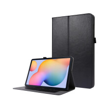 Samsung Galaxy Tab S6Lite10.4 2022 tablet tok, prémium bőrtok összecsukható állvánnyal, S Pen tartóval, automatikus alvás/ébresztés, 5