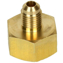Auto-Conditioner-Adapter Flaschenadapter für R134A W21,8 bis 1/4" SAE Klimaanlagenteile-Reparatur Fluorid
