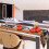 Pumpkin Fall Table Runner Dining Table Decoration-Bat Castle 2