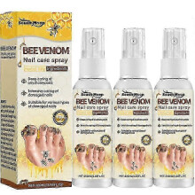 1-3X Bee Venom Nail Treatment Solution, Bee Venom Nail Fungus Treatment, Extra Strength Nail Repair Solution, Nail Fungus Care Spray
