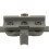 Gray Nylon Action Camera Quick Release Rail Mount for Contour HD 6