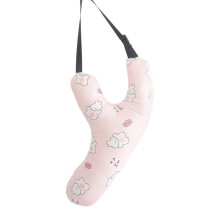 Travel Neck Pillow for KidsSecure and Soft-Pink Geely Rabbit 3