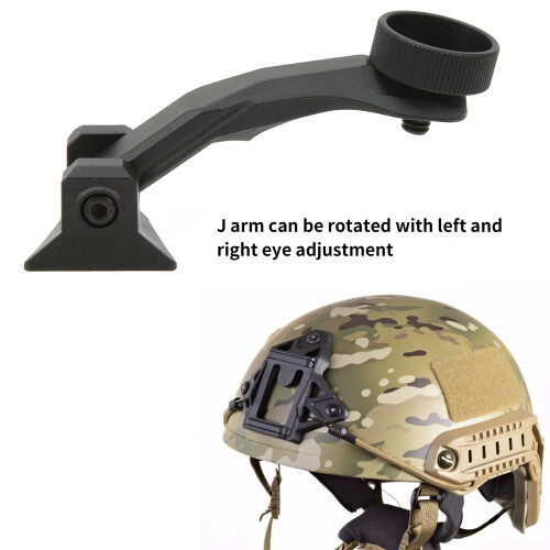 J Arm NVG Helmet Mount Adapter for PVS 14 Night Vision Goggles 2