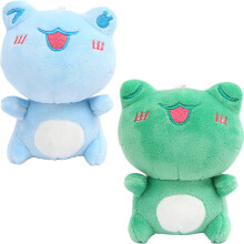 10 plüsch frosch anhänger rucksack ornament, füllung