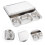 1 Set Essensbox Mit 5 Fächern Und Deckel Aus 4