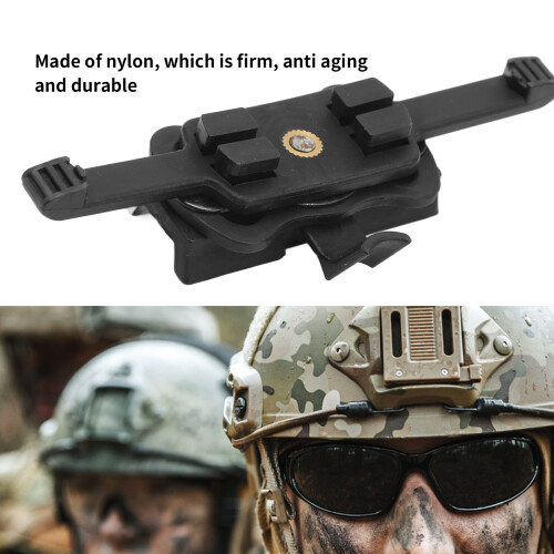 Contour HD Action Camera Rail Adapter Mount for FAST/MICH Helmets 0.8 oz 2