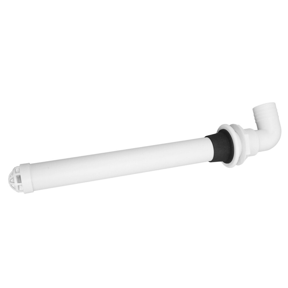 Tough Flexible White Overflow Drain Pipe For Yacht, Rv, Bathroom 4661371036928