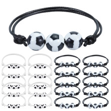 Sportliche Motivationsarmbänder, verstellbare Armbänder für Teams und Fan-Treffen, klassisches Design, perfekt für Sportbegeisterte.
