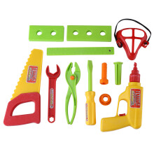 Kids Tool Sets For Toddler Boys Girls Preschool Fixing Play Pretend Tools With Bright Colors Large Capacity Storage Toolbox Durable Safety Material Ro