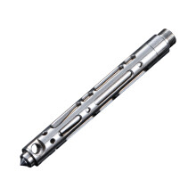 Caneta-tinteiro clássica de luxo com sistema de enchimento a vácuo, corpo transparente em formato de esqueleto, design elegante em forma de gota