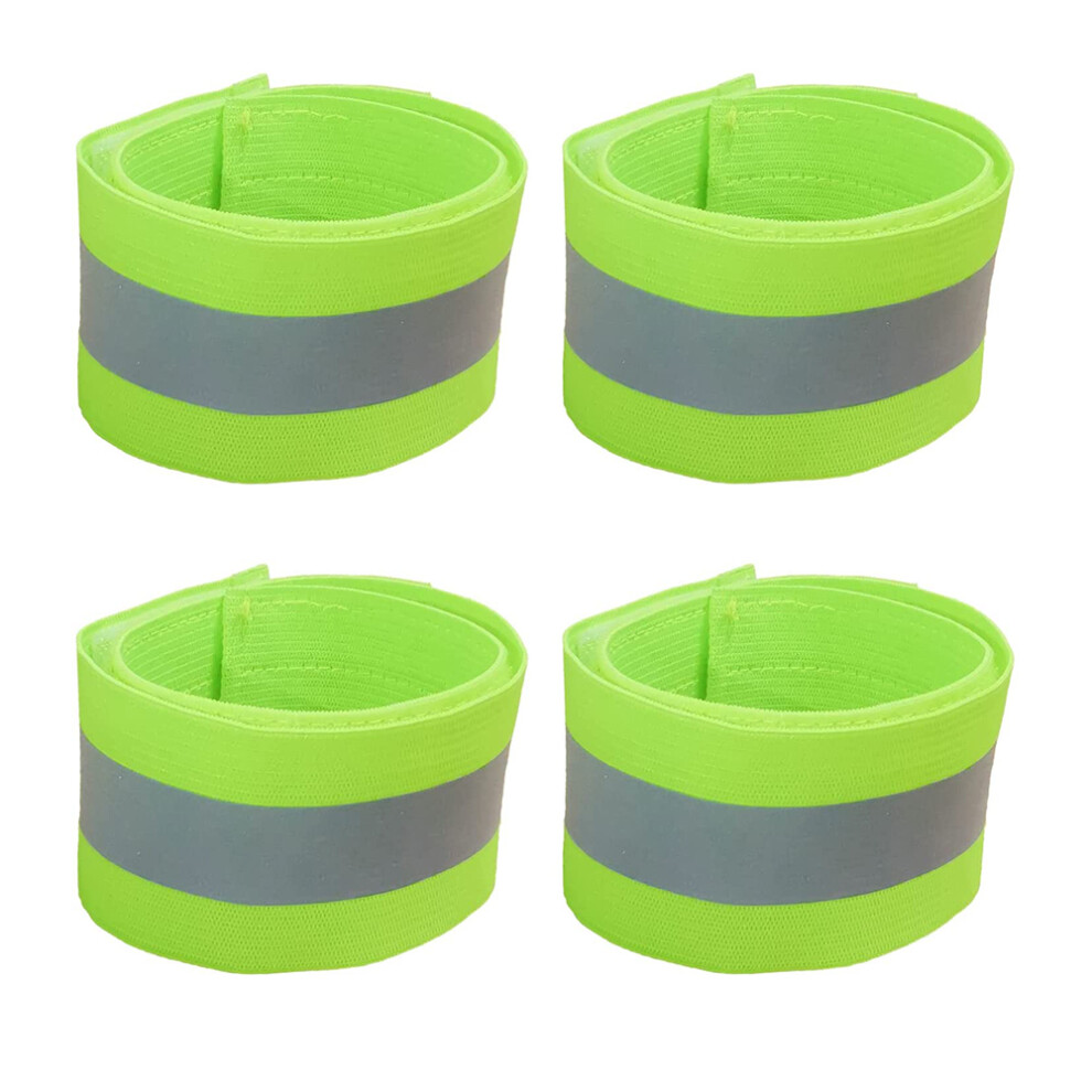 Reflective Bands For Outdoor Activities, High Visibility Reflective Running Gear For Night Walking, Running, And Cycling With Adjustable Strips 9301476442884