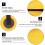 Ευέλικτος πτυσσόμενος κουβάς, πτυσσόμενη ορθογώνια μπανιέρα εξοικονόμησης 4