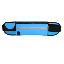 Cycling Fanny Pack for Multi-Sport Activities, Sweat Wicking Fabric, Reflective Strip for Night Visibility, Comfortable & Lightweight Waist Pouch, Adj