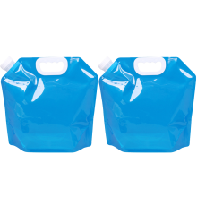 Contenitore portatile per acqua, ideale per viaggi all'aperto, campeggio, alpinismo, con rubinetto per un flusso controllato, realizzato in PET PA a