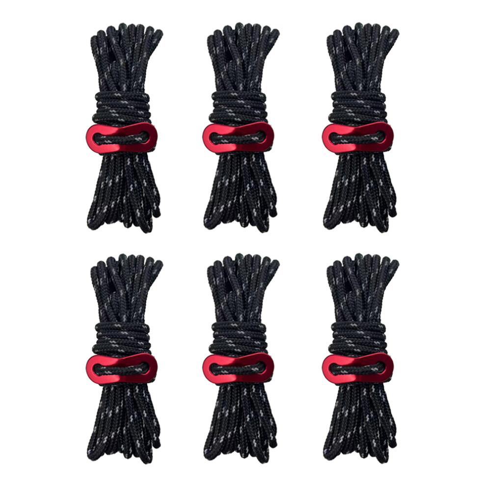 Reflective Camping Rope, Ultralight Tent Cords Perfect For Outdoor Adventures, High-Quality Nylon Material Ensures Durability And Portability For Hiki 9301476074412