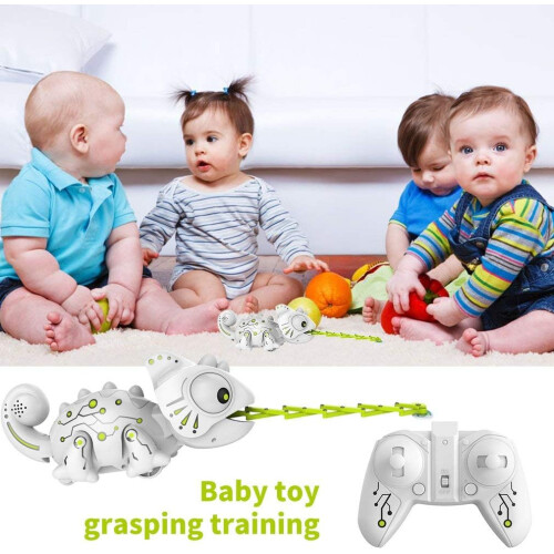 Battery-Powered Robotic Dinosaur, Programmable Features Toy With Interactive Electronic Reptile Actions And Built In Sensors 2