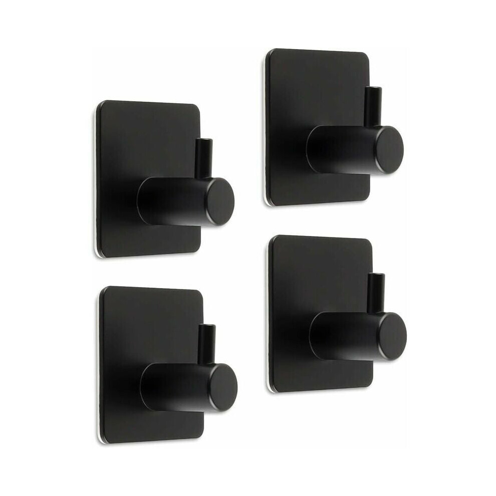 Adhesive Towel Hooks For Bathroom And Kitchen, Waterproof Shower Hooks For Robes Coats, Strong Adhesion Hooks For Quick And Clean Installation 9405630029840