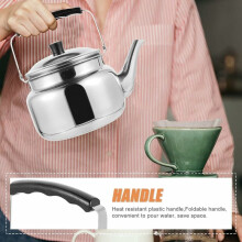 Stylish Stainless Steel Tea Kettle, Induction Cooker Compatible Durable Construction with Portable Lightweight Design for Easy Handling, Perfect for