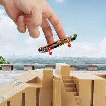 Kreativ fingerspidsbevægelse, mini skateboard-gribebrætter, fingerskateboards til børn - Premium gribebrætsæt med unikke mønstre, forbedrer