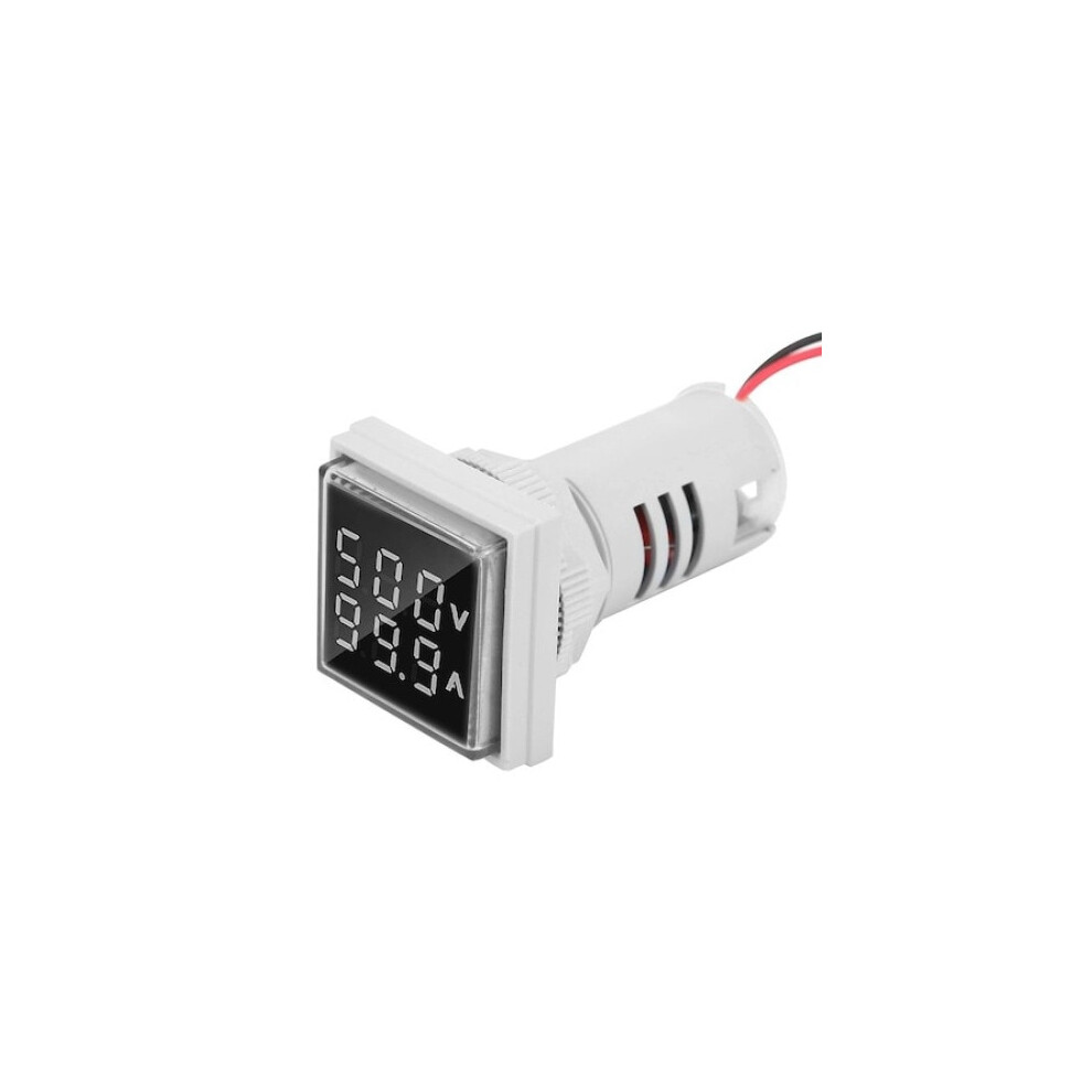 Efficient Ac Volt Amp Tester, Digital Led Display Voltage Current Monitor For Comprehensive Electrical Monitoring Needs 9173940369917