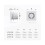 Efficient Ventilation Solution, 4-Inch Window Exhaust Fan with IPX4 Waterproof Design, Compact Size for Easy Installation, Suitable for Kitchens, 2