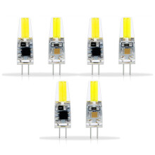 Ampoules LED G4 de remplacement idéales, capsules LED 2 W AC/DC 12 V pour une utilisation intérieure avec fonctions de protection : cuisine,