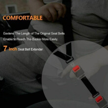 Universele autogordelverlenger, eenvoudig te gebruiken plug-and-play-ontwerp voor snelle installatie, comfort en gemak voor zwangere vrouwen met