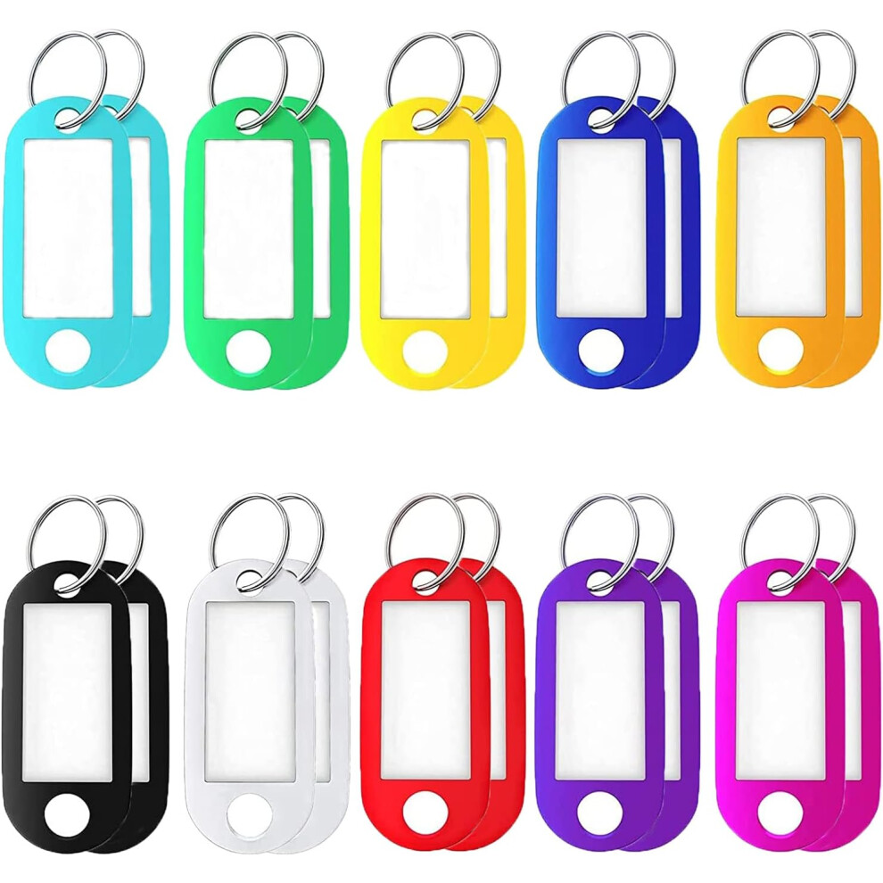 Assorted Colors Item Identifiers For Multiple Applications, 2 Tagging Methods For Personalized Key Classification 9405630009699