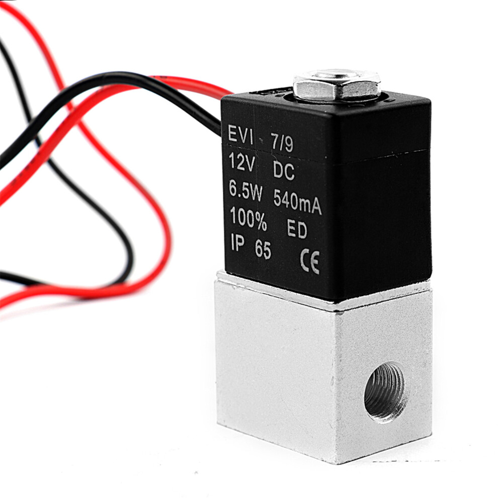 Efficient Industrial Solution, Direct-Acting Electric Solenoid Valve For Air, Gas, Liquid, Water Control, 2 Way Normally Closed Valve, Zero Differenti 9441426910749