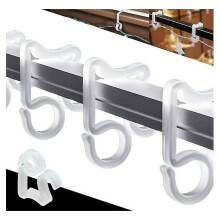 Illuminating Your Holidays, Universal Plastic Light Clips For Secure Icicle, Fairy, And Led Light Displays, Strong & Sturdy Hooks For Effortless