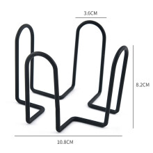 Coaster Holder for Home Bar, Space Saver Coaster Storage Caddy Semi Surrounded Design for Round and Square Coasters, Holds Multiple Sizes and Types