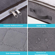 Opbergdozen voor onder het bed, speelgoedorganizers, opbergzakken voor inpakpapier, opvouwbare kledingtas van 90 liter met grote capaciteit en