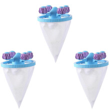 (3pcs, Blue) Pet Hair Remover Multifunctional Lint Hair Catchers for Household Use