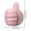 (White 2pcs) 2pcs Creative Thumb Wall Hook, Multifunction Self-Adhesive Cable Organizer Clips, Cute Thumb Holder for Desk Wall Key 5
