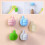 (Pink 2pcs) 2pcs Creative Thumb Wall Hook, Multifunction Self-Adhesive Cable Organizer Clips, Cute Thumb Holder for Desk Wall Key 2