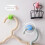 (White 2pcs) 2pcs Creative Thumb Wall Hook, Multifunction Self-Adhesive Cable Organizer Clips, Cute Thumb Holder for Desk Wall Key 4