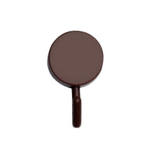 (1pcs,Coffee Color)Self-Adhesive Utility Hooks, Cute Decorative Wall Mount Hats Towels Key Hooks, Storage Hook for Home Kitchen Bathroom Office