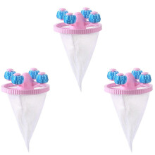 (3pcs, Pink) Pet Hair Remover Multifunctional Lint Hair Catchers for Household Use