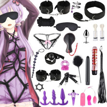 Sex Toys Gifts for Women&Gifts for Men, Dildo, Vibrator, Adult Toys BDSM Set for Couples,Bondage,Cock Ring&Anal Beginners Sex Toys