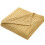 Soft Waffles Knits Throw Blanket 150x200cm,Cooling-Yellow 1