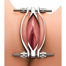 Metal Clitoral Clip Labia Clip Adjustable Pussy Clitoris Clamp Tow Adult Games Clitoris Stimulator Teasing Labia Fetish Sex Toy