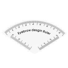 (1pc) Fast Drawing Eyebrow Ruler Microblading Mapping Tool Eyebrow Shaping Makeup Drawing Guide Ruler