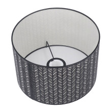 Abajur decorativo de metal com design vazado, movido a energia solar, para uso externo, com estampa de folhas que projeta sombras, compatível com