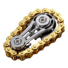 (Glod) Sprocket Fidget Spinners Toys for Adults Kids, Metal Gears Linkage Bike Chain Fidget Cube ADHD Autism Anxiety Relief Toy