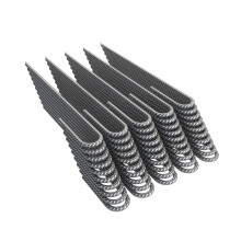 Vodaland Garden Pegs - 30cm (12 inch) Long J-Pin Anchors - Rust Proof Coated Steel Stakes for Securing Membrane, Tents, Gardens, and Trampolines (50
