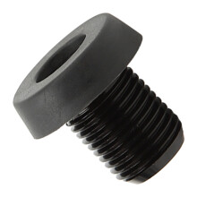 Pool Cue Bumper Cover Aluminum Alloy Plastic Rear Plug Black | Stick Protector