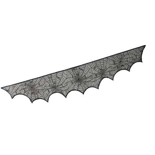 Elegante Halloween spinnenweb tafelkleed-stijl 1