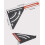 Carpenter's Square, Multifunctional Triangular Protractor, Foldable Triangular Ruler, Aluminum Marking Tool with Automatic Pencil and Refill, Suitable 2
